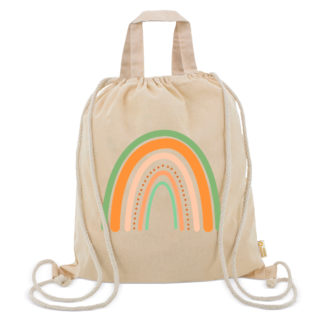 Bolsa mochila: "Arcoiris"