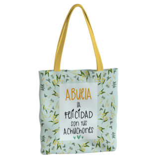 Bolsa Estampada Abuela la felicidad son tus achuchones