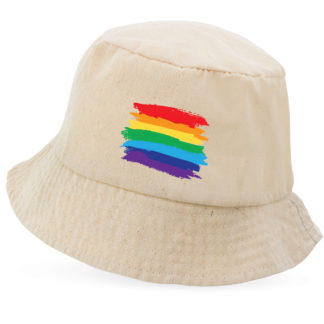 Gorro: "Bandera LGTBIQ+" (Beige)