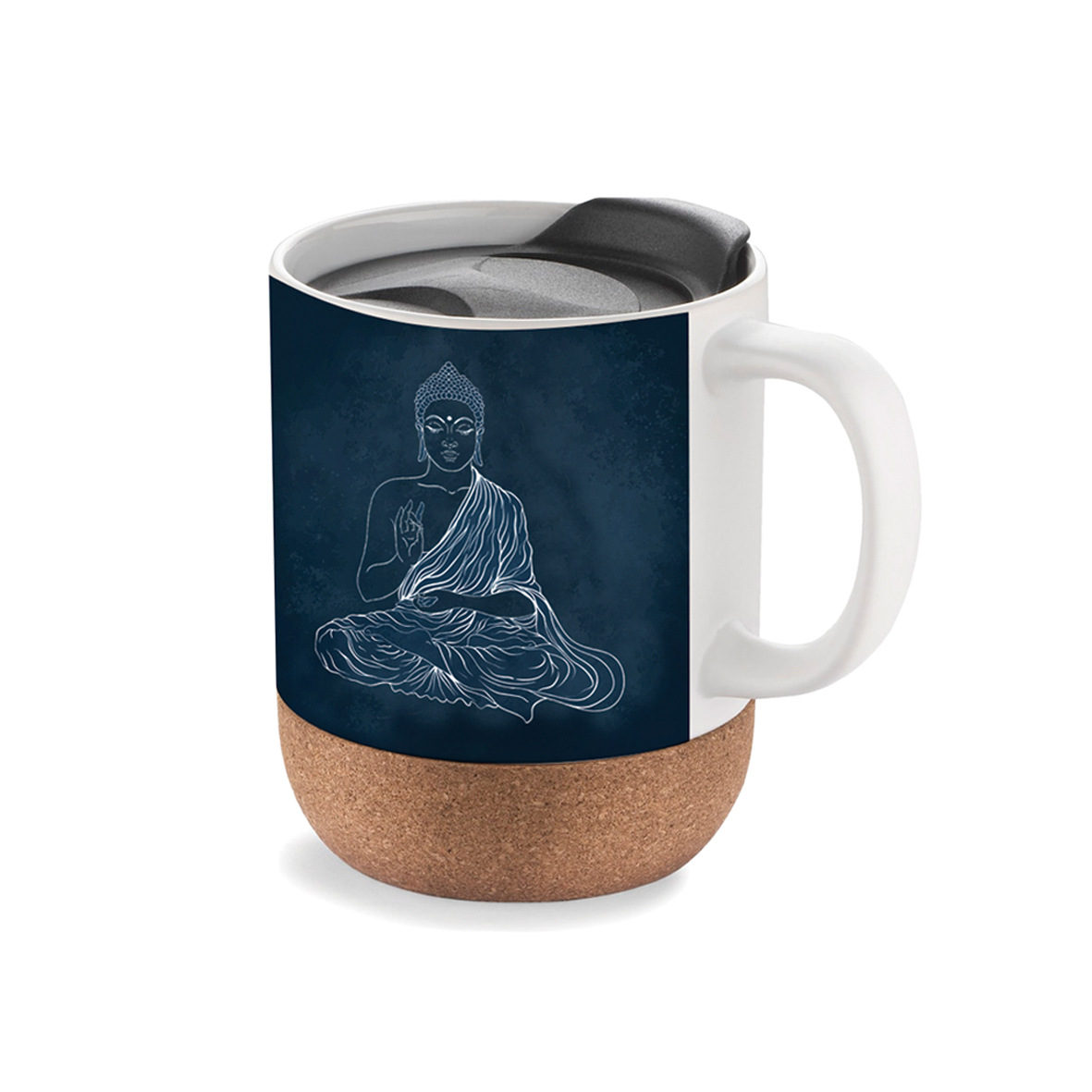 taza de viaje: "Mundo"