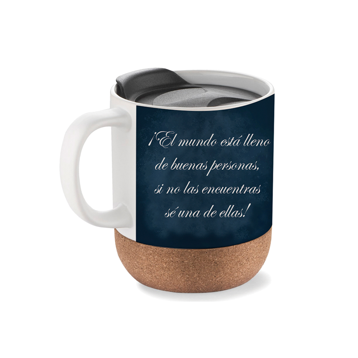 taza de viaje: "Mundo"