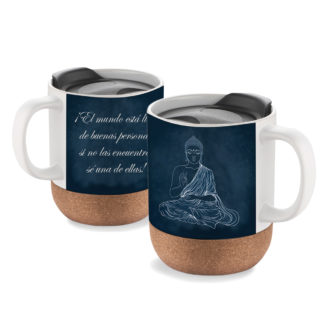 taza de viaje: "Mundo"