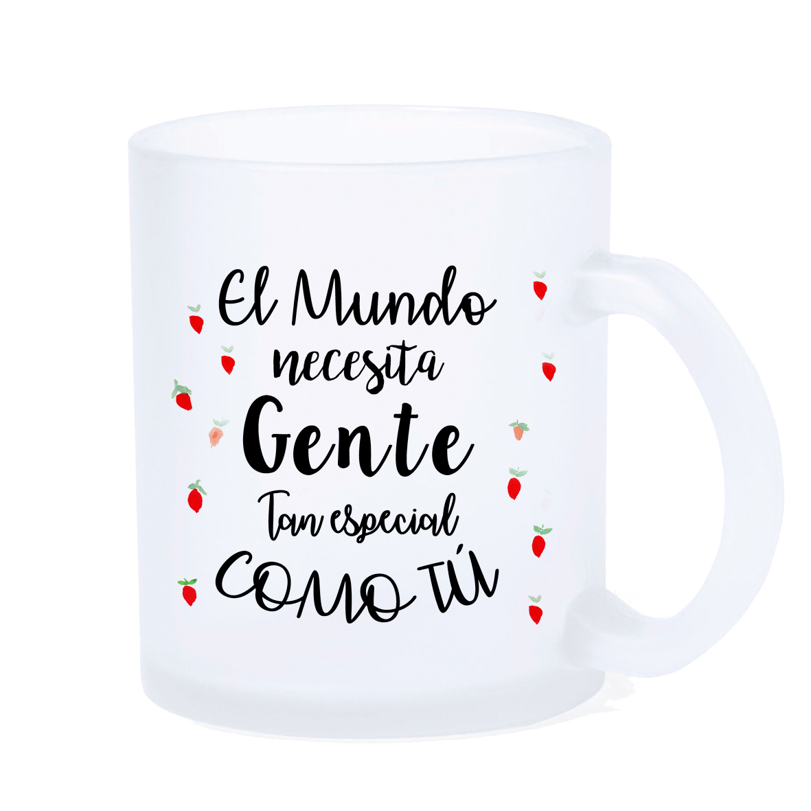 Taza LED: "El mundo necesita..."