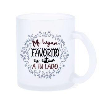 Taza LED: "Mi lugar favorito..."