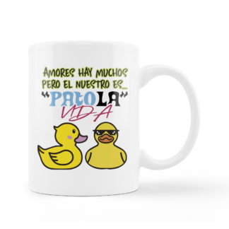 Taza: "PATOLA Vida" (Hetero).