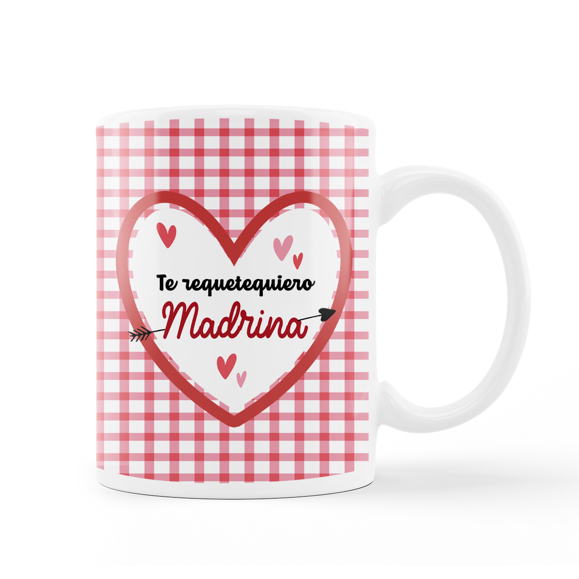 Taza: "Te requetequiero MADRINA"