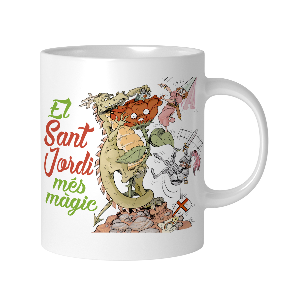 Taza: "El Sant Jordi més mágic"