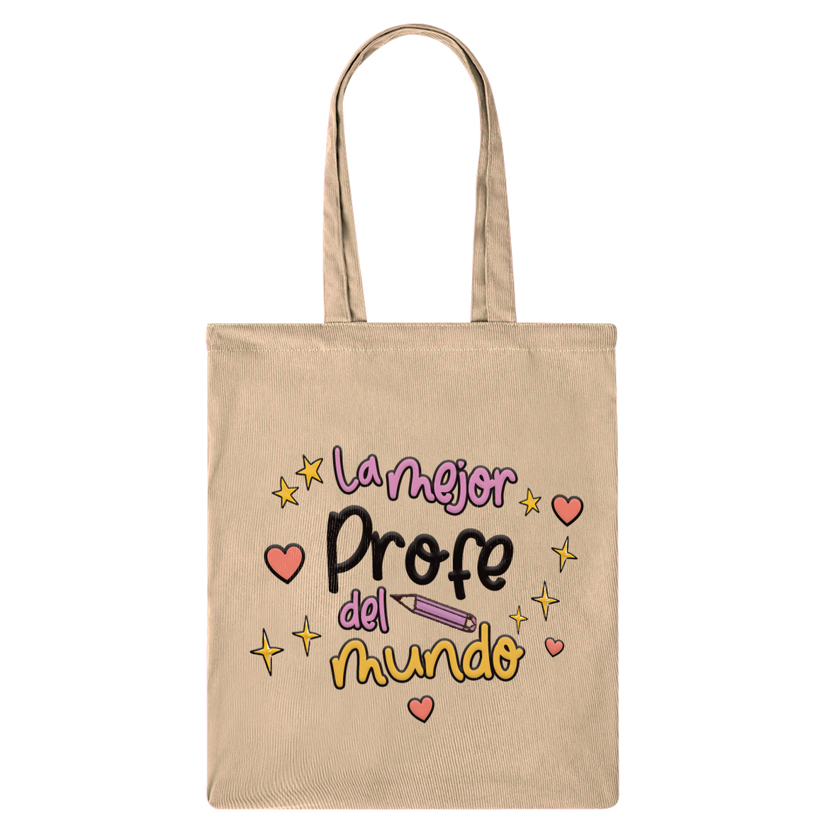 Bolsa pana: "La Mejor Profe del Mundo"