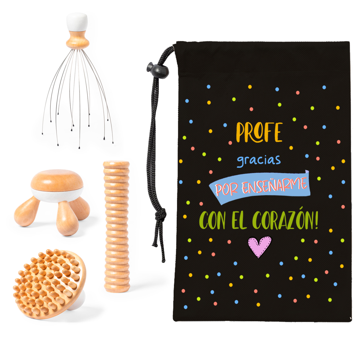 Set Masaje: "Profe gracias por enseñarme..."