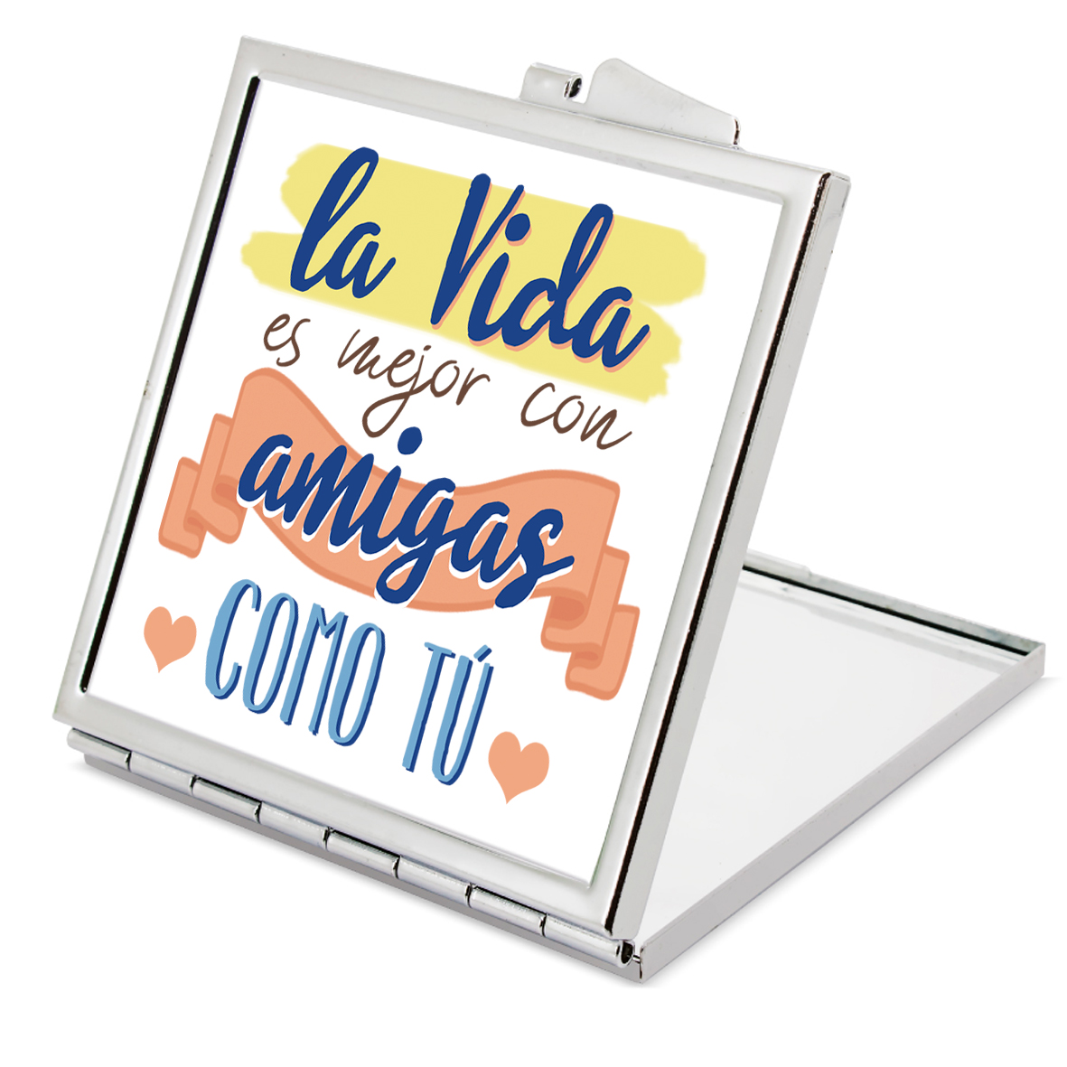 Espejo Doble: "La vida es mejor con amiga como tú"
