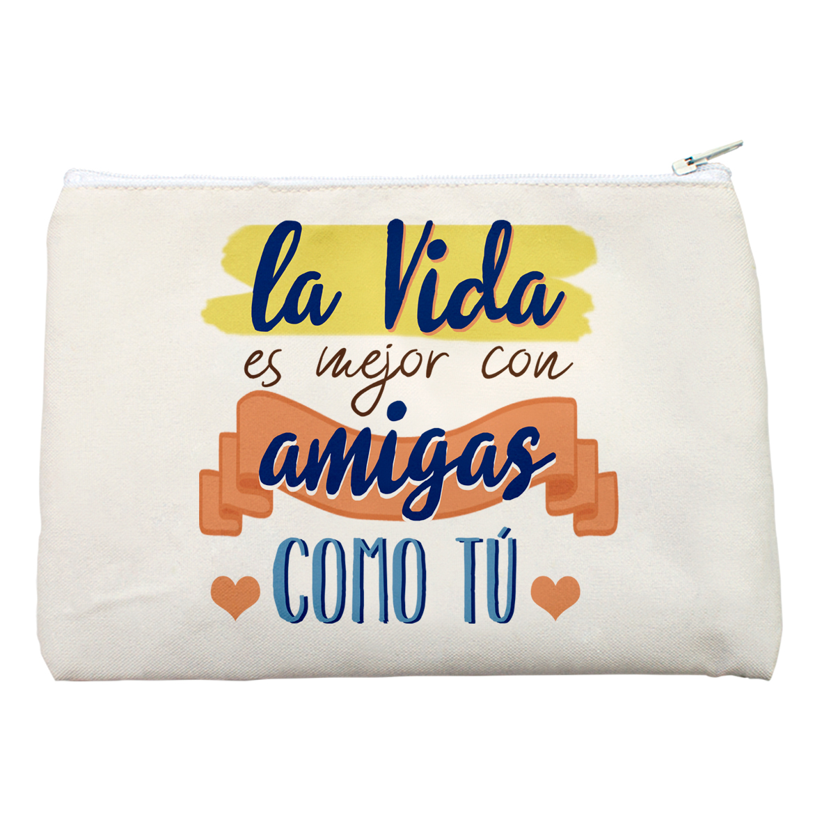 monedero "La vida es mejor con..."