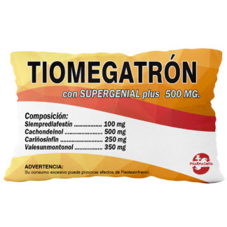 Cojín Lectura Antiestrés: "Tiomegatrón"
