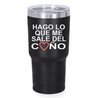 Vaso térmico: "Hago lo que me sale del coño"