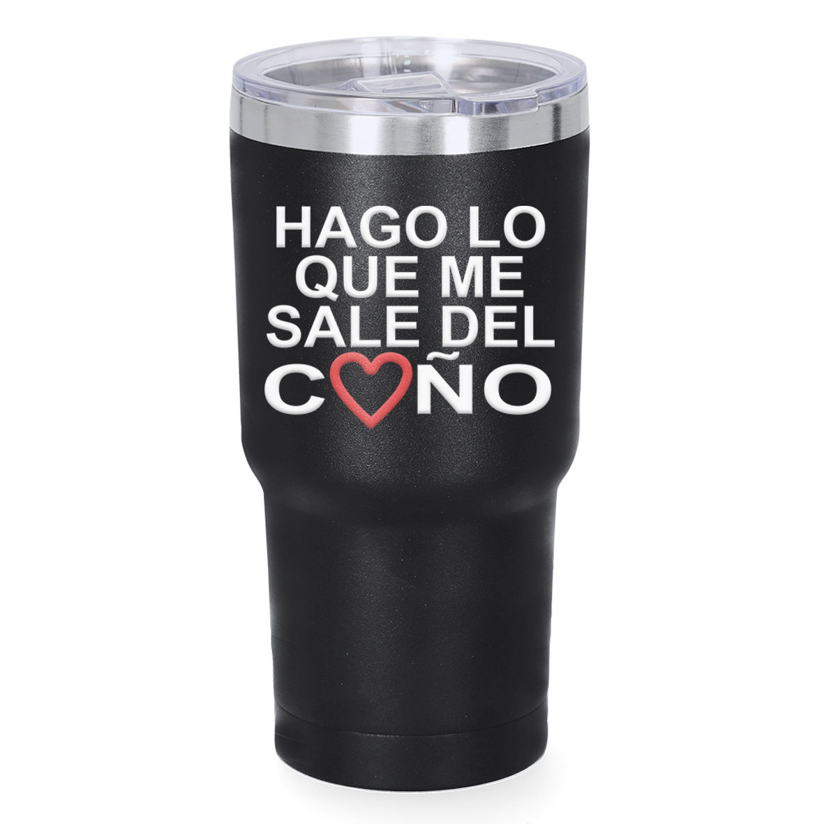 Vaso térmico: "Hago lo que me sale del coño"