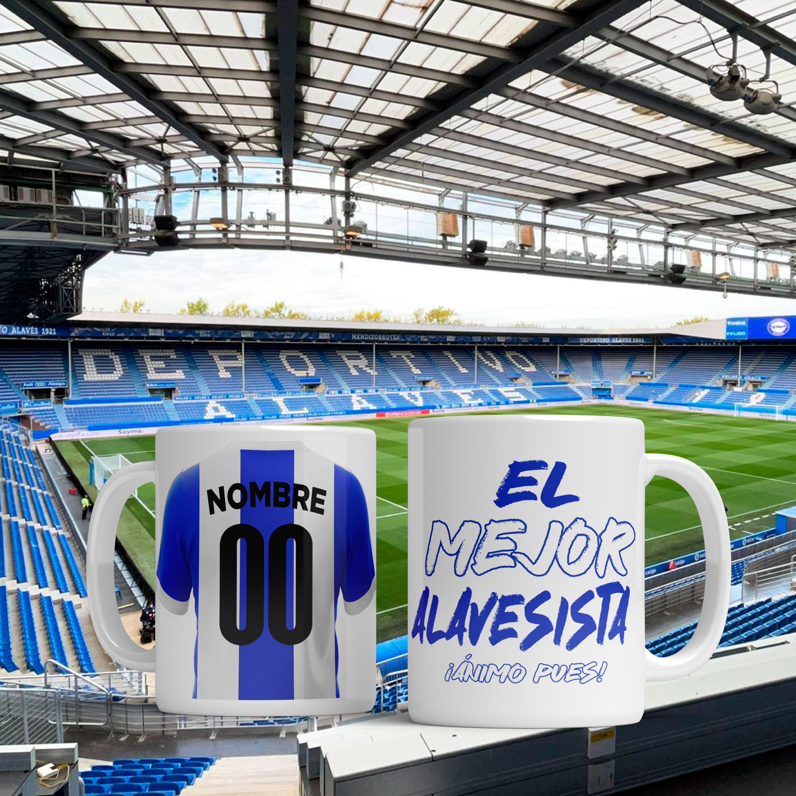 Taza: "El Mejor Alavesista (Deportivo Alavés)"
