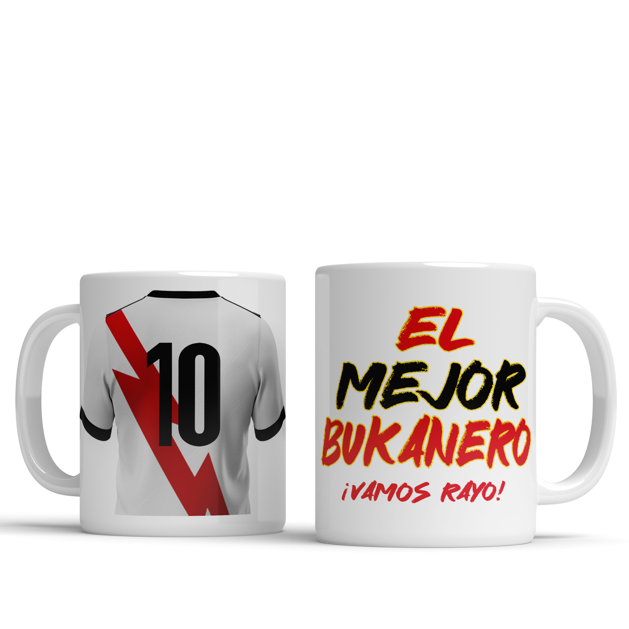 Taza: "El Mejor Bukanero (Rayo Vallecano)"
