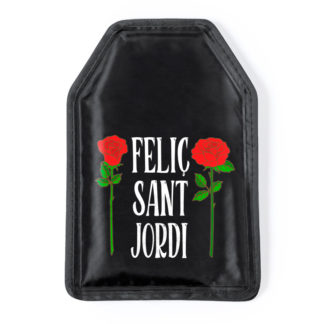 Enfriador botella: "Feliç Sant Jordi"