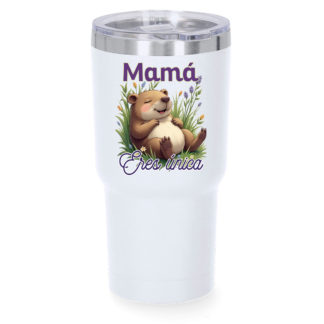 Vaso térmico: "Mamá eres única"