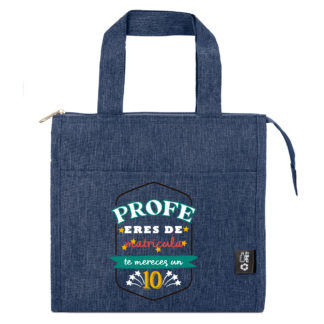 Bolsa nevera: “Profe eres de matrícula"