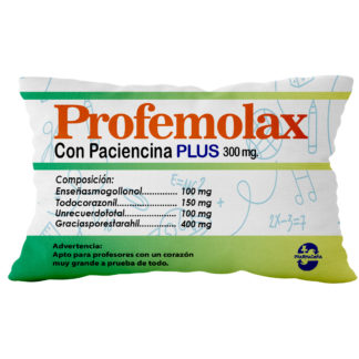 Cojín poliéster grande: "Profemolax"