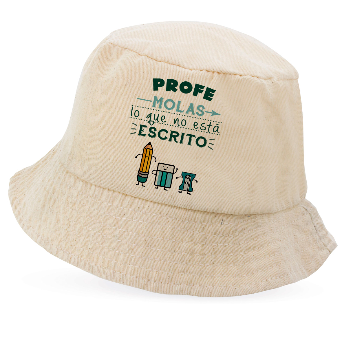 Gorro: "Profe molas lo que no está escrito"