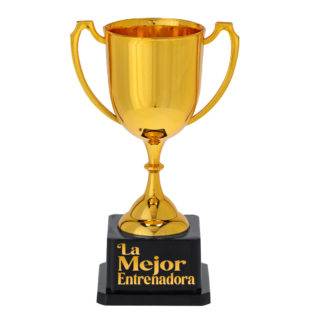 Trofeo: "La mejor entrenadora"