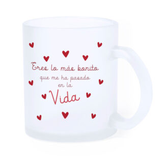 Taza LED: "Eres lo más bonito que..."