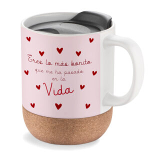 Taza de viaje: "Eres lo más bonito que..."