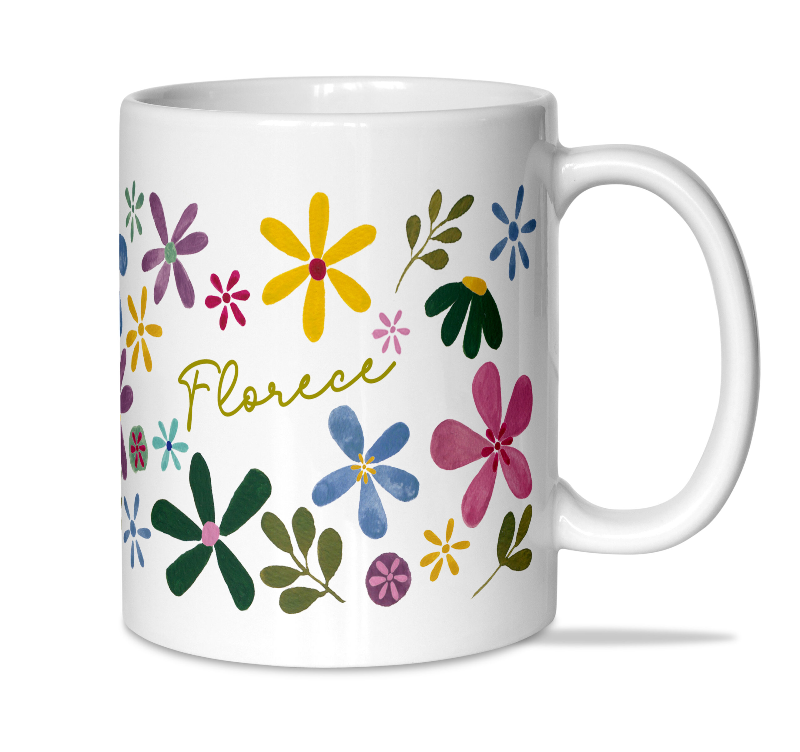 Taza: "Florece"