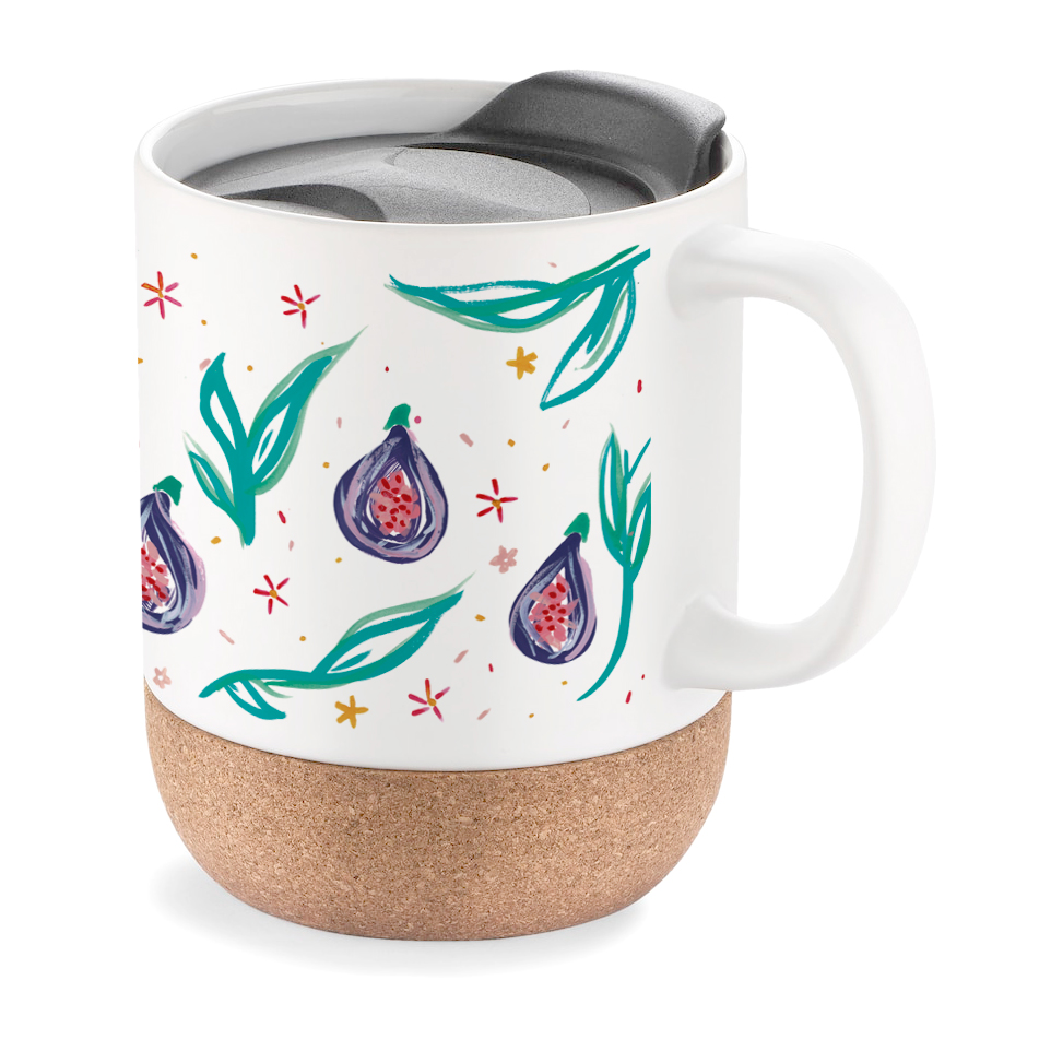 Taza de viaje: "Higos"