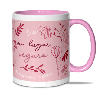 aza rosa: "Eres mi lugar seguro"