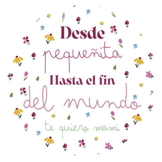 (8519) Desde pequeñita hasta el fin del mundo
