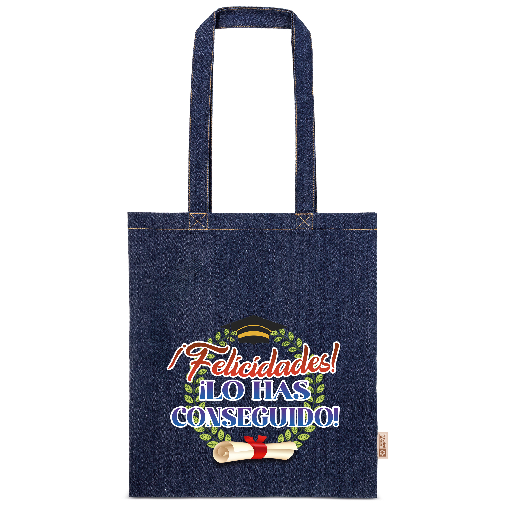 Totebag tejana: "¡Felicidades!..."