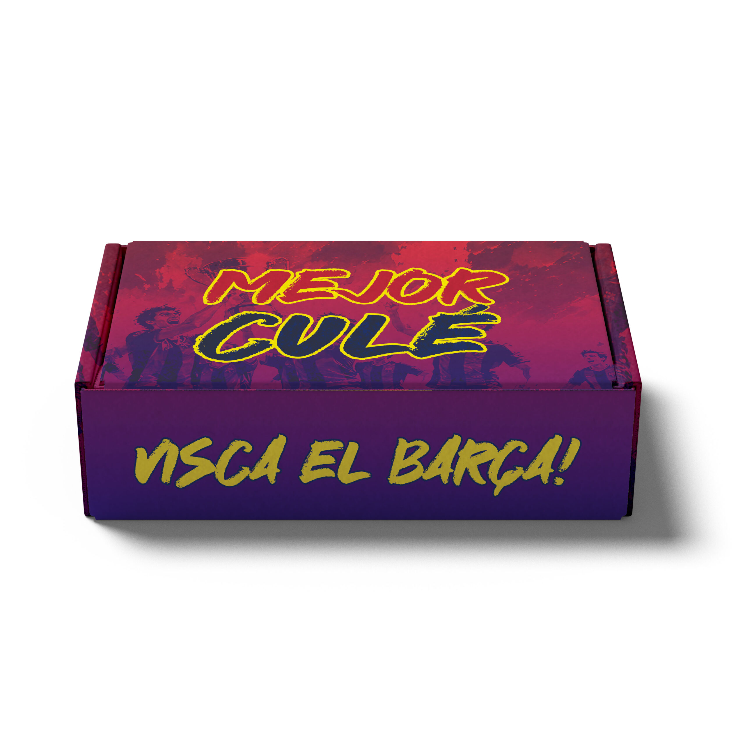 Caja equipo: "El Mejor Culé"