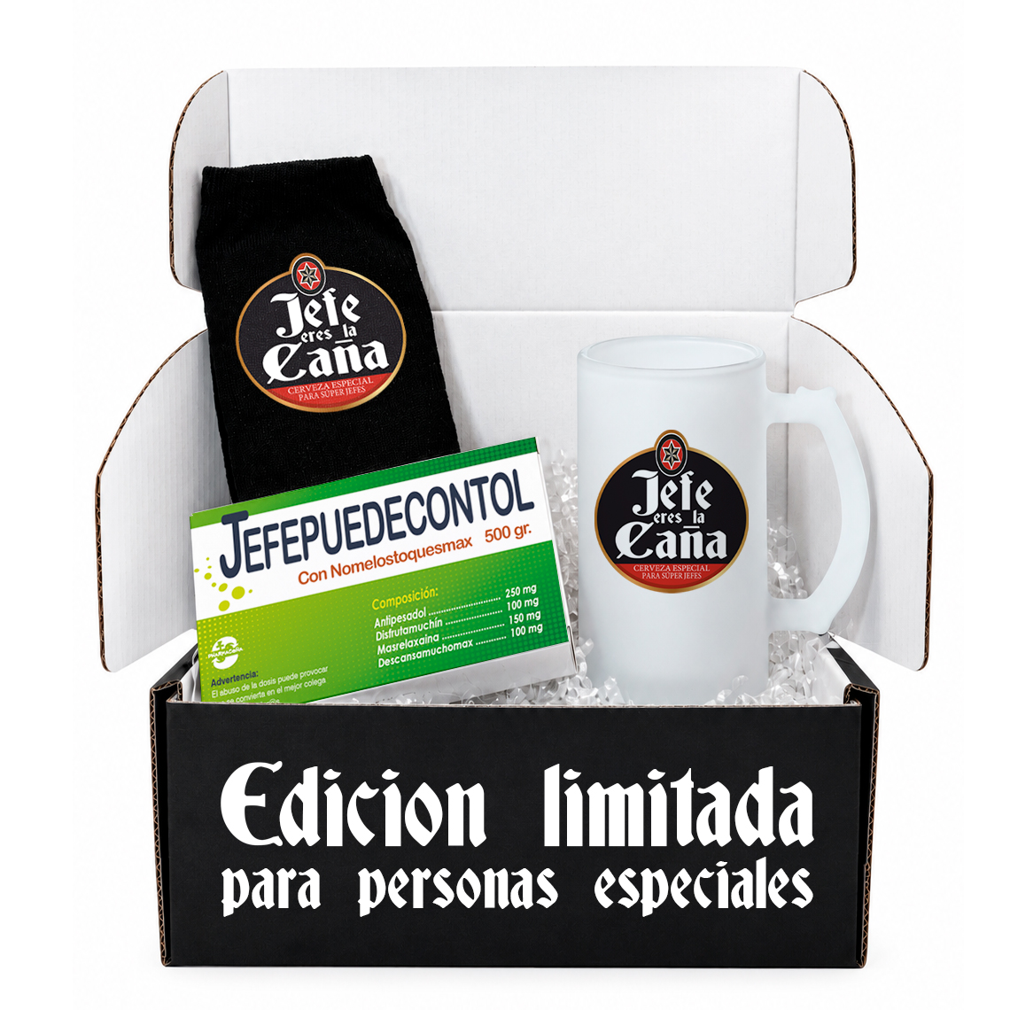 PACK CAJA: "Jefe eres la caña"