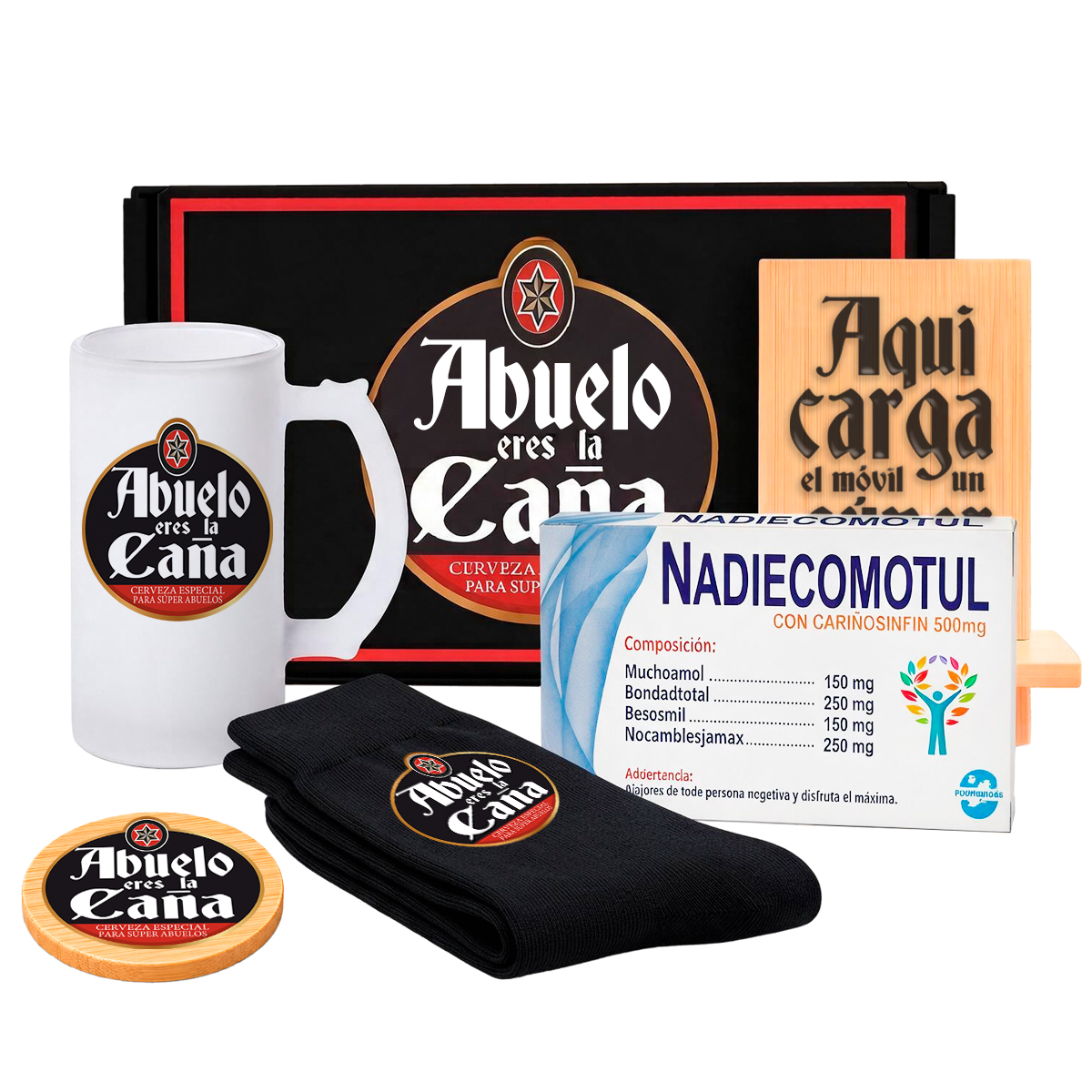 PACK CAJA: "Abuelo eres la caña"