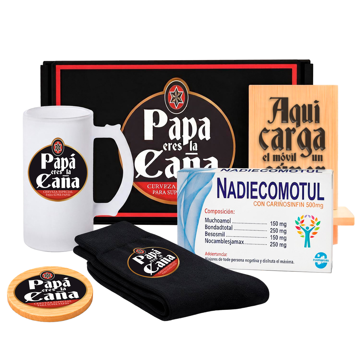 PACK CAJA: "Papá eres la caña"